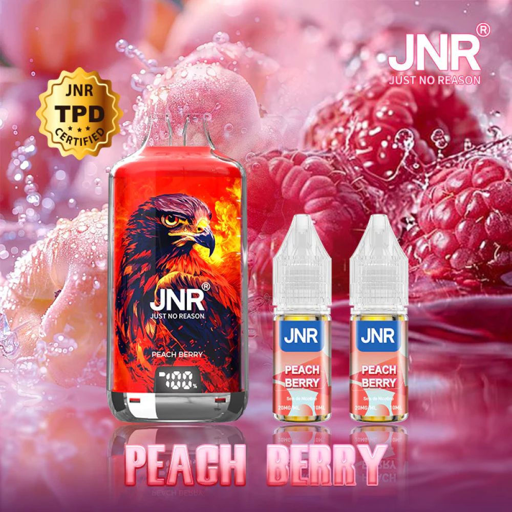 Puff 28K falcom x + JNR PEACH BERRY