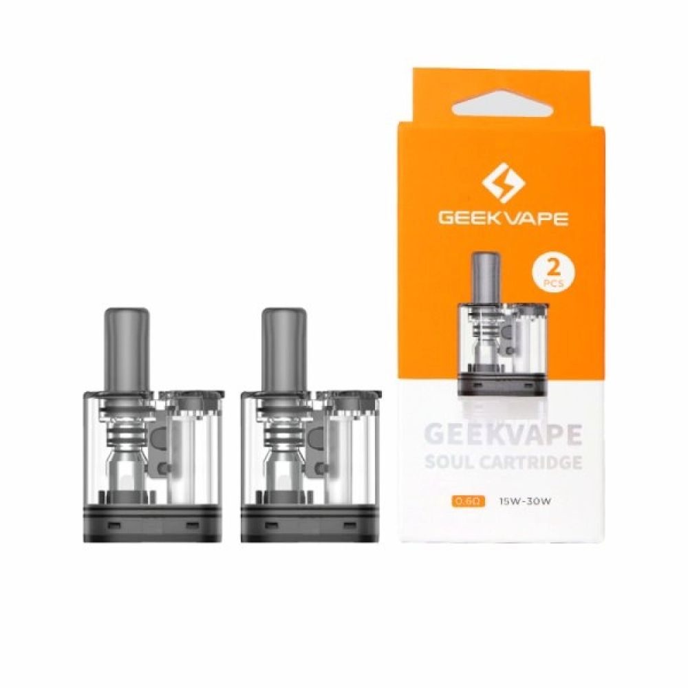 Cartouche SOUL CARTRIDGE 0.4 (4ml) 30/35w GEEKVAPE (par 2)