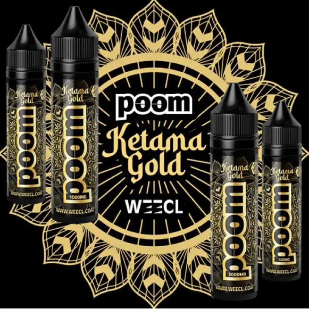 E-LIQUIDE Poom Ketama Gold 0mg