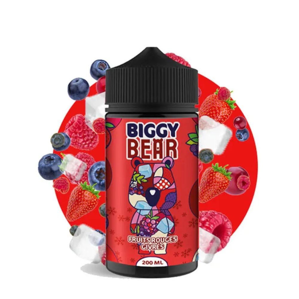 E-LIQUIDE Classic M sans nicotine 50mlBiggy Bear 200ml |Fruit rouge Givrée