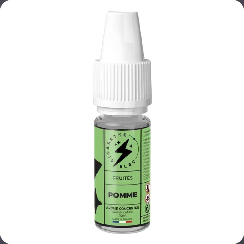 ConcentrÃ© cig elec  pomme 10ml