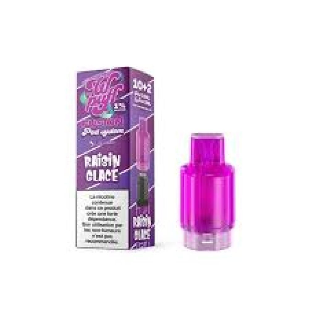WPuff POD SYSTEM FUSION- Raisin GlacÃ© 1%