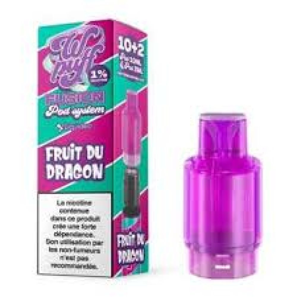Wpuff Fusion Pod System Cartouche Fruit du Dragon 1%