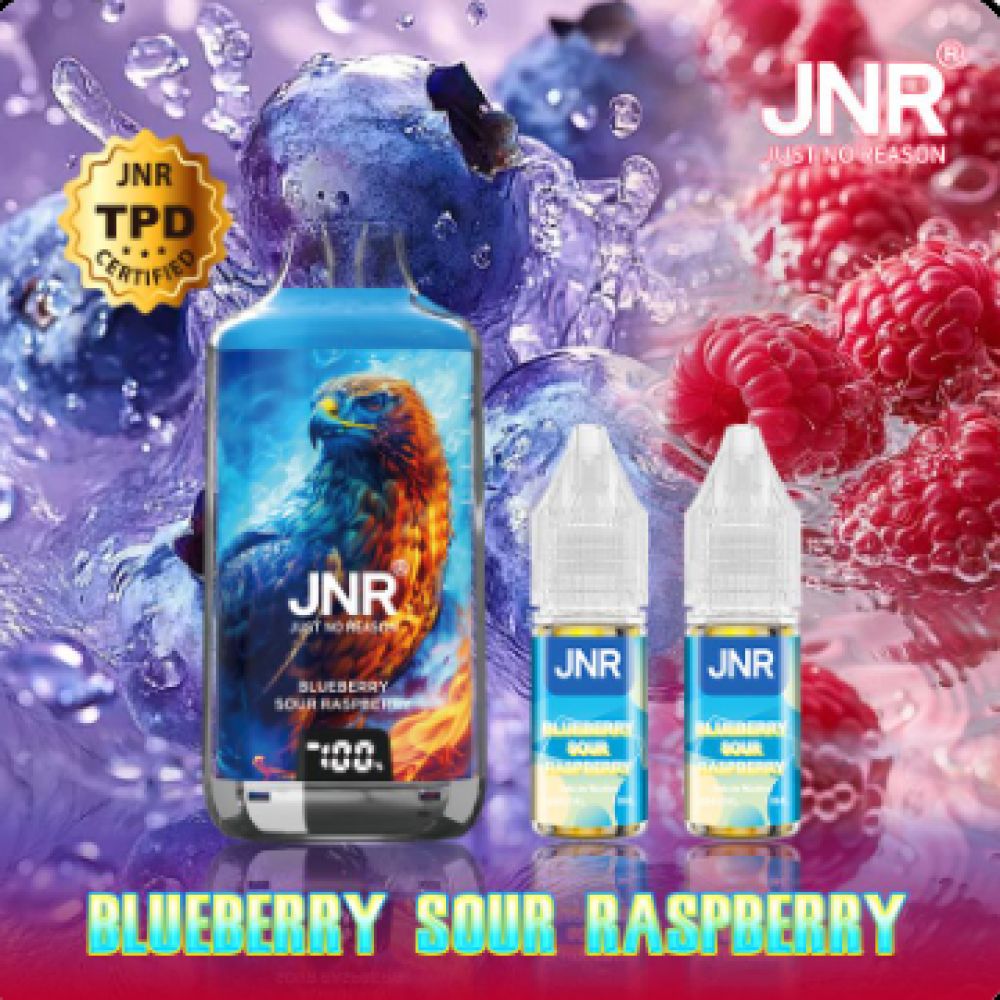 Puff 28K falcom x + JNR BLUEBERRY SOUR RASPBERRY