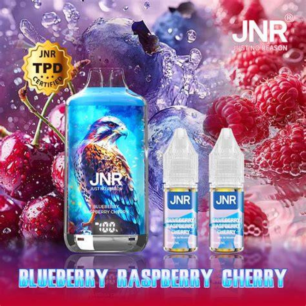 Puff 28K falcom x + JNR BLUEBERRY RASPBERRY CHERRY