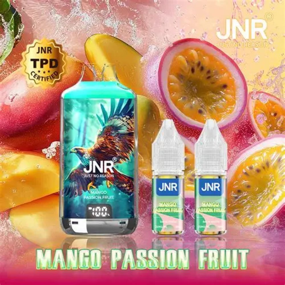 Puff 28K falcom x + JNR MANGO PASSION FRUIT
