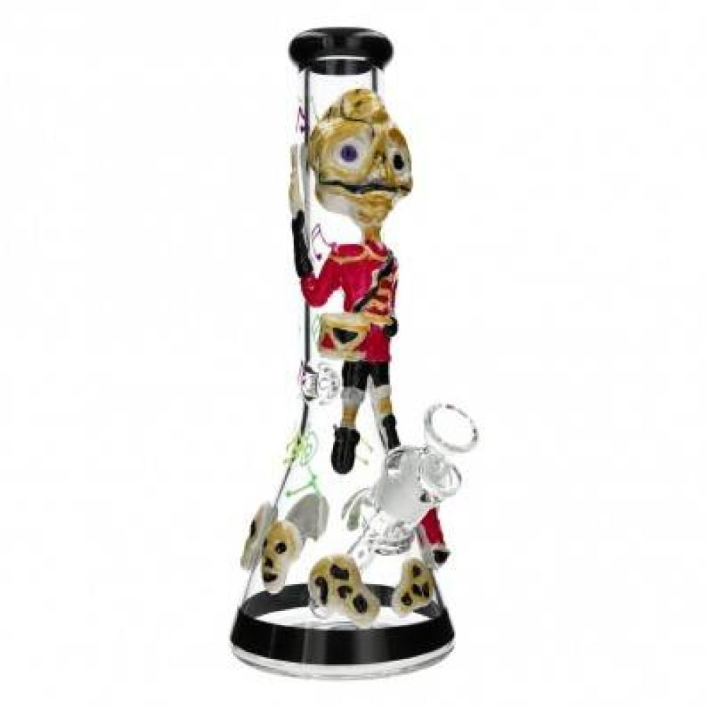 Bang en verre Ice Skeleton 35CM