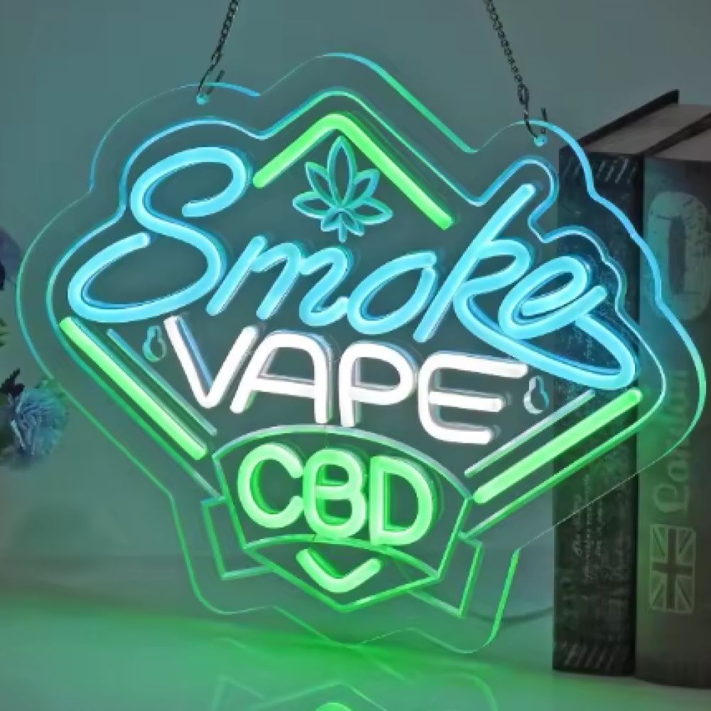 Panneau Lumieux Smok Vape CBD