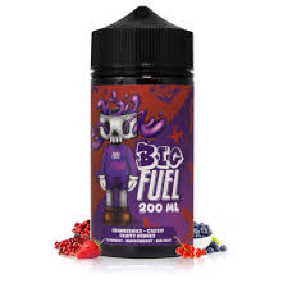 E-liquide Big FUEL 200ml | Cramberries Cassis Fruit rouge