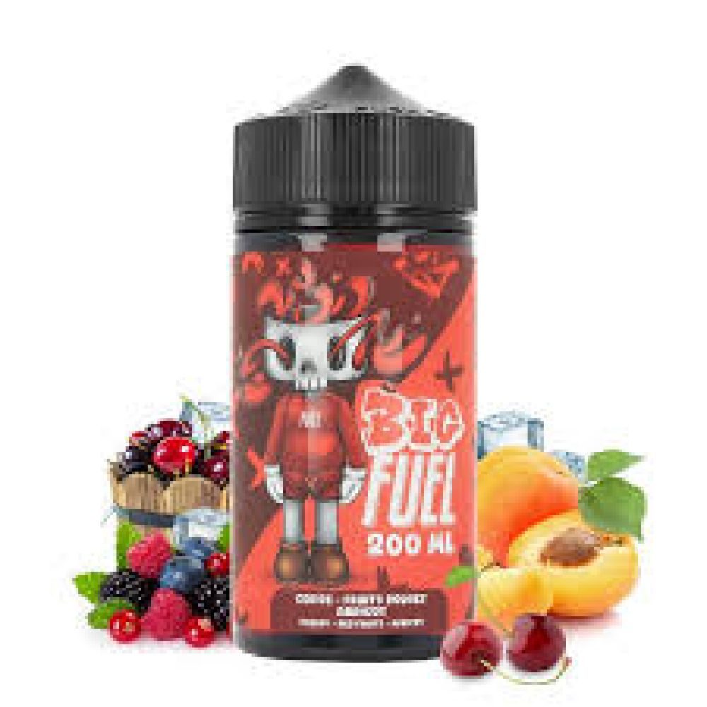 E-liquide Cerise Fruit rouge Abricot 200ML - Big Fuel/Maison Fuel