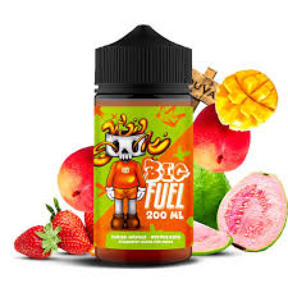 E-liquide Fraise Mangue Goyave Rose 200ML - Big Fuel/Maison Fuel