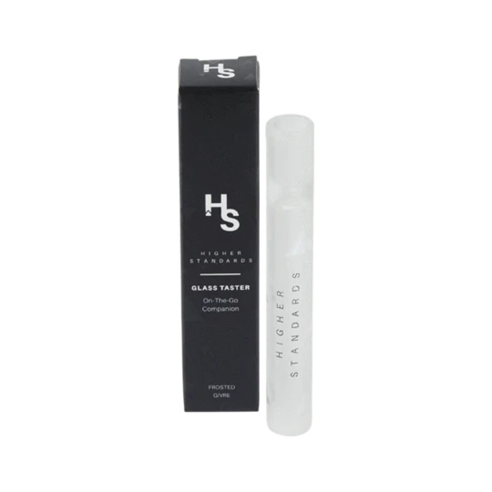 PIPE EN VERRE GLASS TASTER HIGHER STANDARS (opaque)