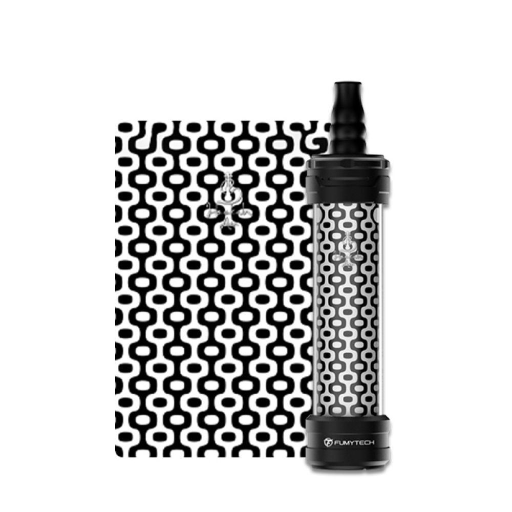 Hookah Air mini Black white pattern