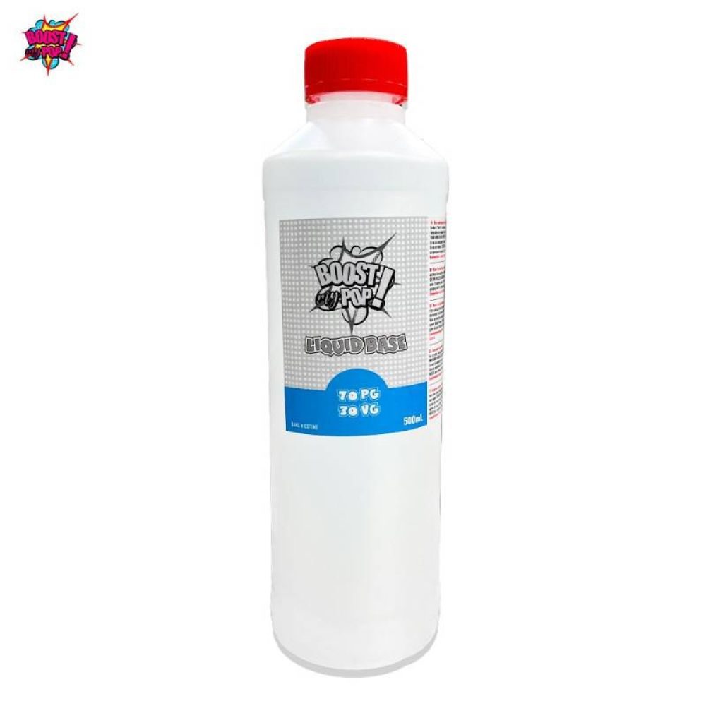 Base 500ml boost my vape - Base : 70/30/ D4 /