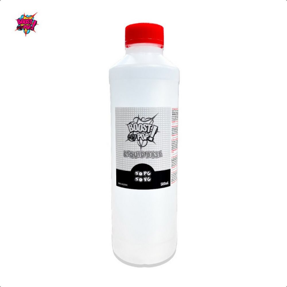 Base 500ml boost my vape - Base : 50/50/ D4