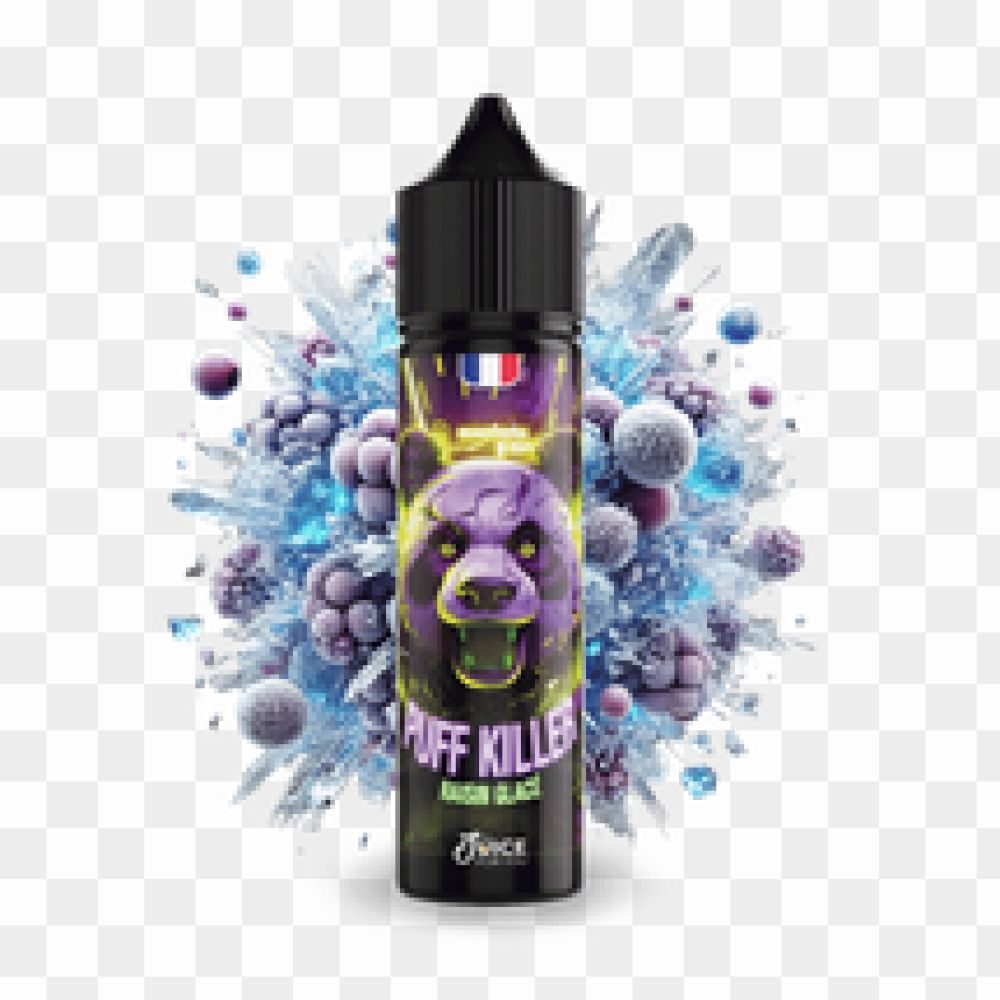 E-LIQUIDE PUFF KILLER RAISIN GLACEE  / JUICE FOR YOU /50ML
