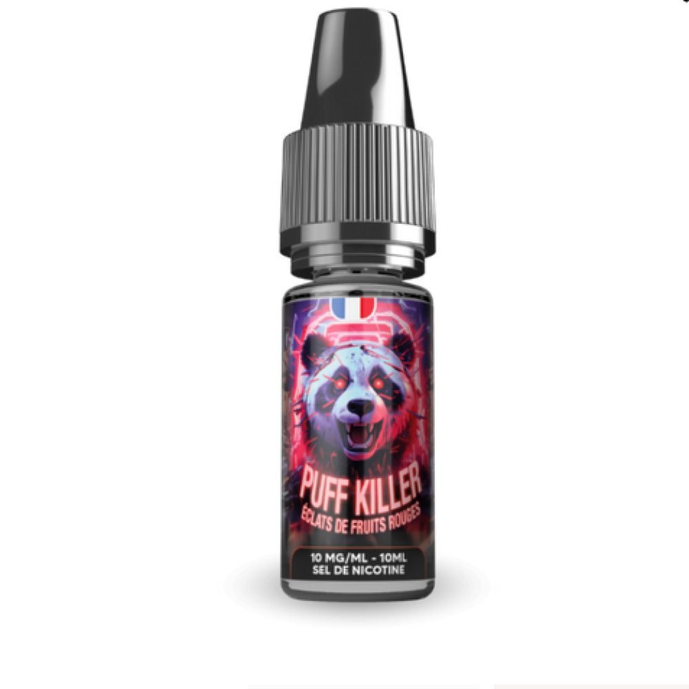 E-LIQUIDE SEL DE NICOTINE / PUFF KILLER -ECLATS DE FRUITS ROUGES 20MG /10ML