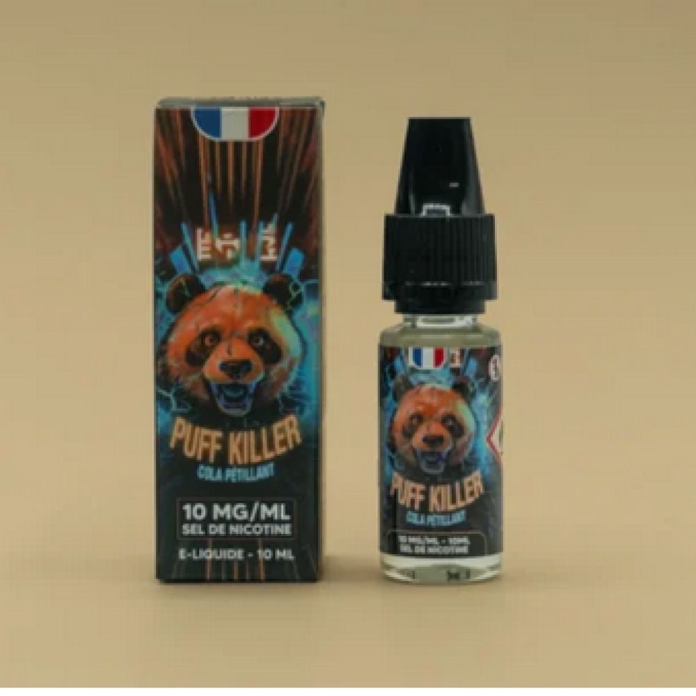E-LIQUIDE SEL DE NICOTINE / PUFF KILLER - COLA PETILLANT  10MG /10ML