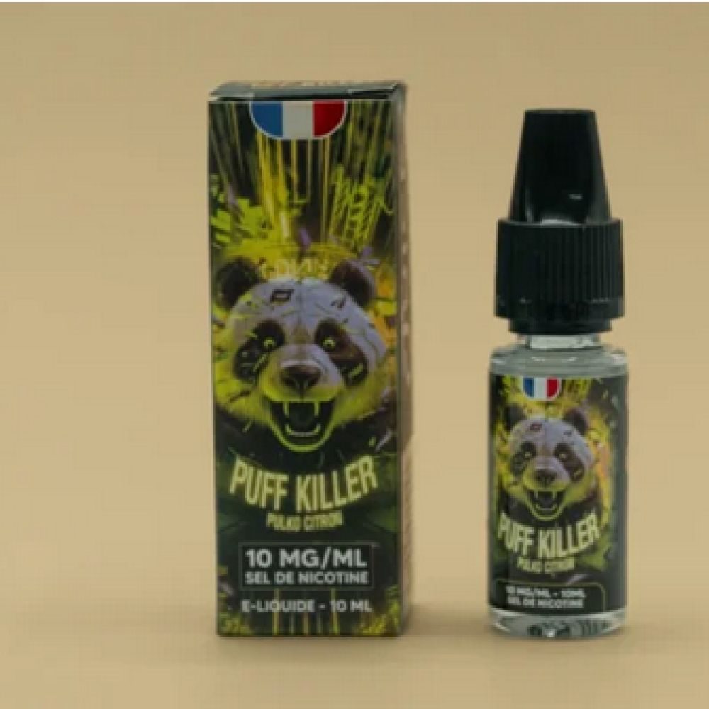 E-LIQUIDE SEL DE NICOTINE / PUFF KILLER - PULKO CITRON 10MG /10ML