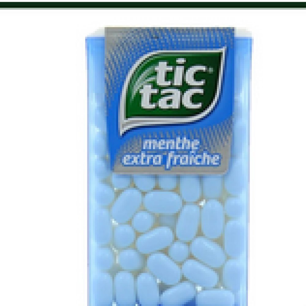TIC TAC MENTHE EXTRA FRAICHE