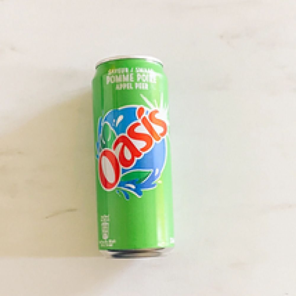 CANETTE OASIS POMME POIRE 33CL