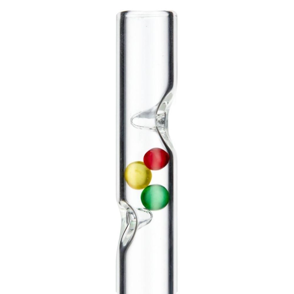 PIPE EN VERRE RASTA BALL 12CM
