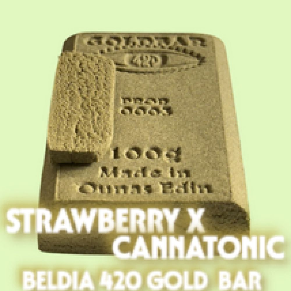 RÃ‰SINE CBD Strawberry x Cannatonic Beldia 0015 - 16,7G