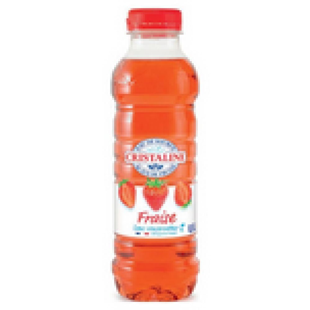Bouteille D'eau Cristaline fraise 50cl