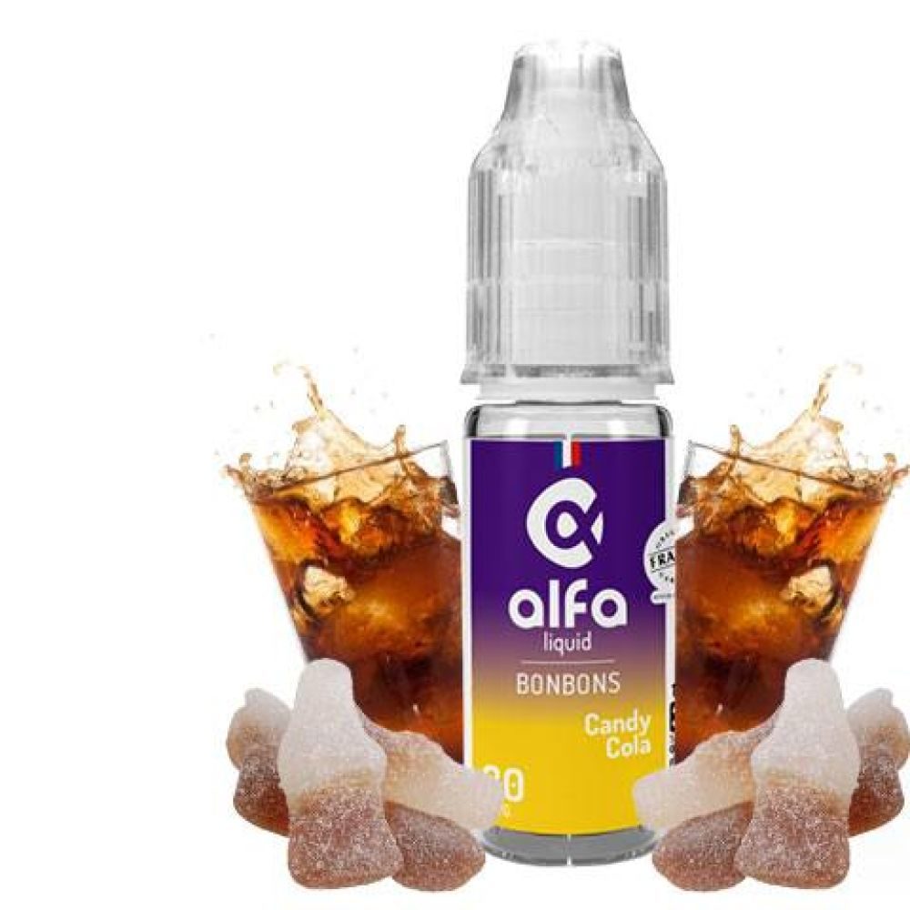 E-LIQUIDE CANDY COLA - 10ml 12mg