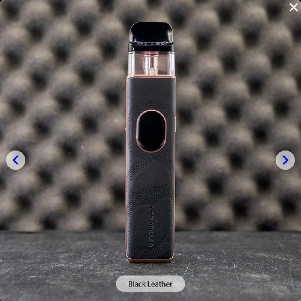 C.E XROS 5 black leather VAPORESSO