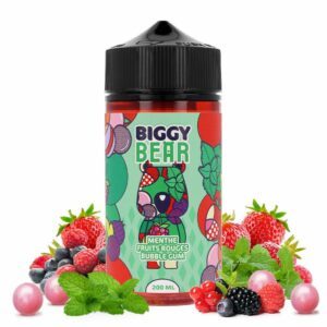 E-LIQUIDE Biggy Bear 200ml|menthe fruits rouges bubble gum