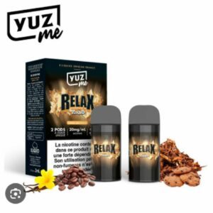YUZ ME Relax 20 mg de sel de nicotine - Pods x 2