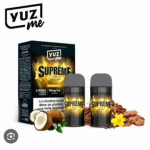 YUZ ME Supreme 20 mg de sel de nicotine - Pods x 2