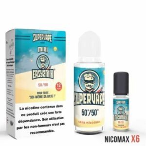 Kit DIY Mini Easy2Mix 50/50 12mg/ml 100ML - Le French Liquide