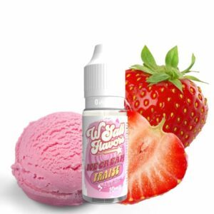 E-LIQUIDE LIQUIDEO Ice cream Fraise 0MG