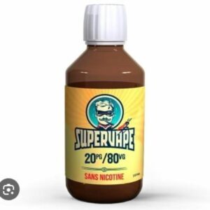 Base 250ML 20/80 Supervape 20PG/80VG
