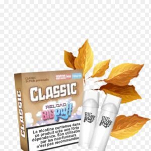 Pods Big Puff Reload Classic 20mg, Pack de 2