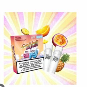Pods Big Puff Reload Cocktail de Fruits 10mg, Pack de 2